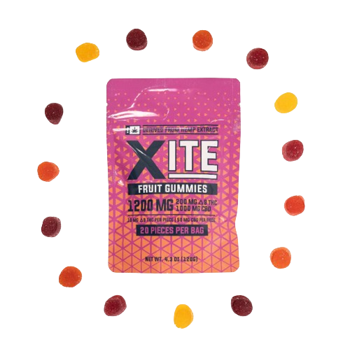 XITE  1200MG CBD GUMMIES