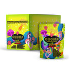 sour peach watermelon mushroom gummies by goomz