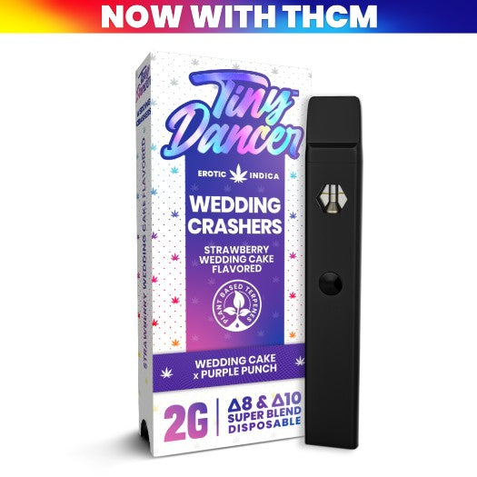 tiny dancer 2 gram disposable erotic indica wedding crashers