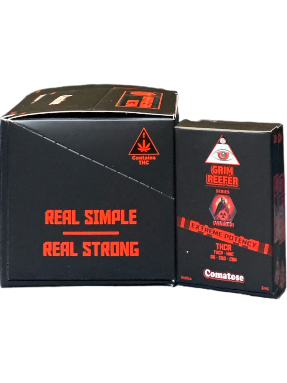 Grim Reefer 2 Gram Cart by Delta Distillery