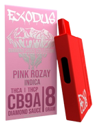 CB9A exodus canna 8G disposable vape