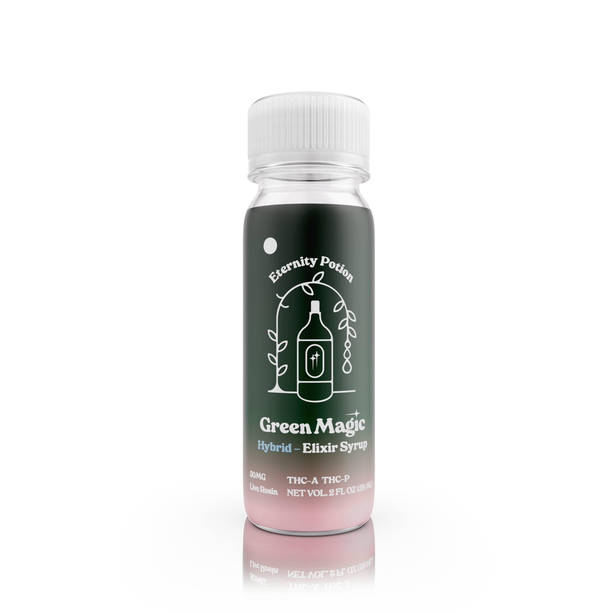 Green Magic Elixir Syrup THC Drink