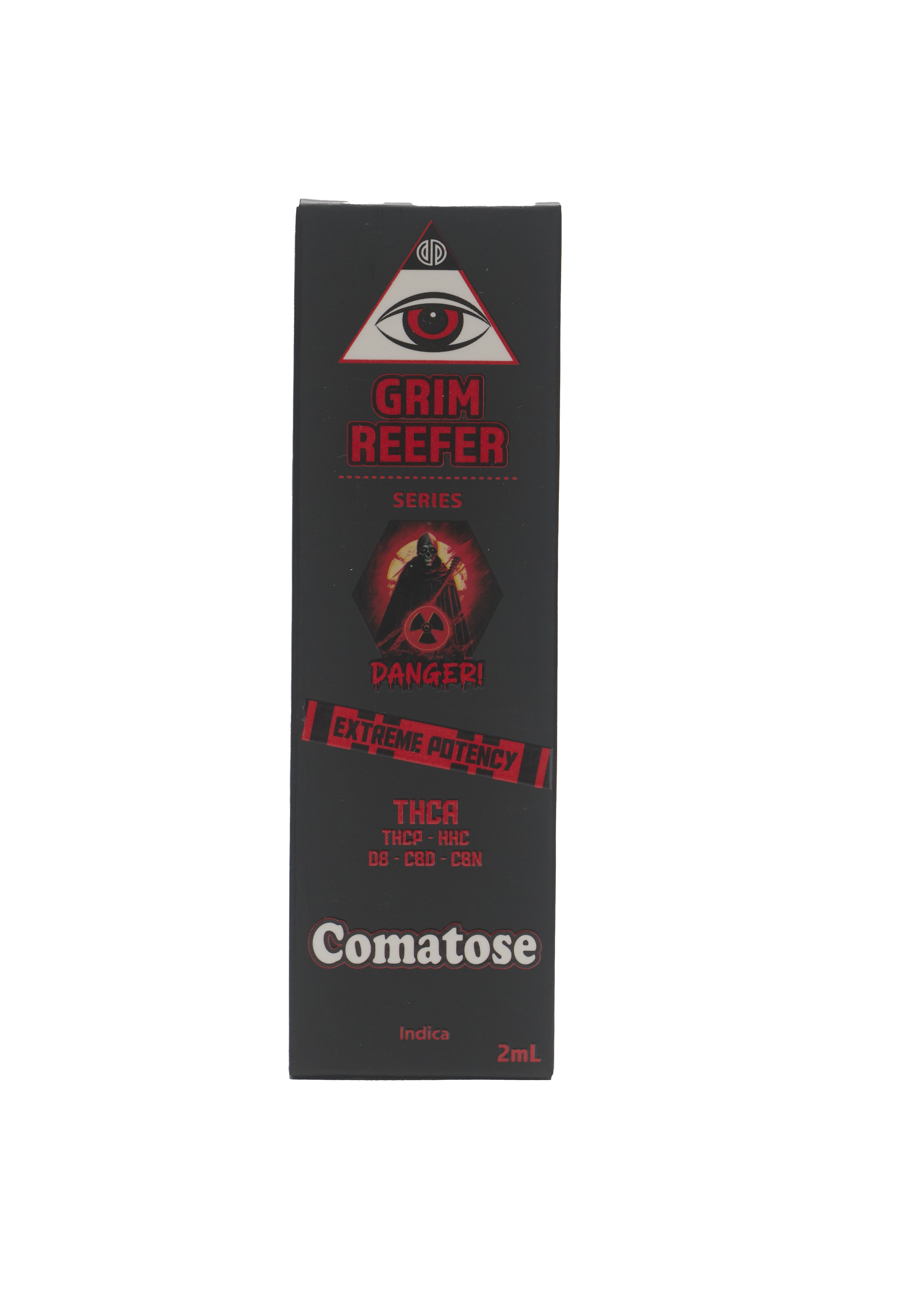 Delta Distillery Grim Reefer Series 2ml THC-A Disposable Vape Comatose