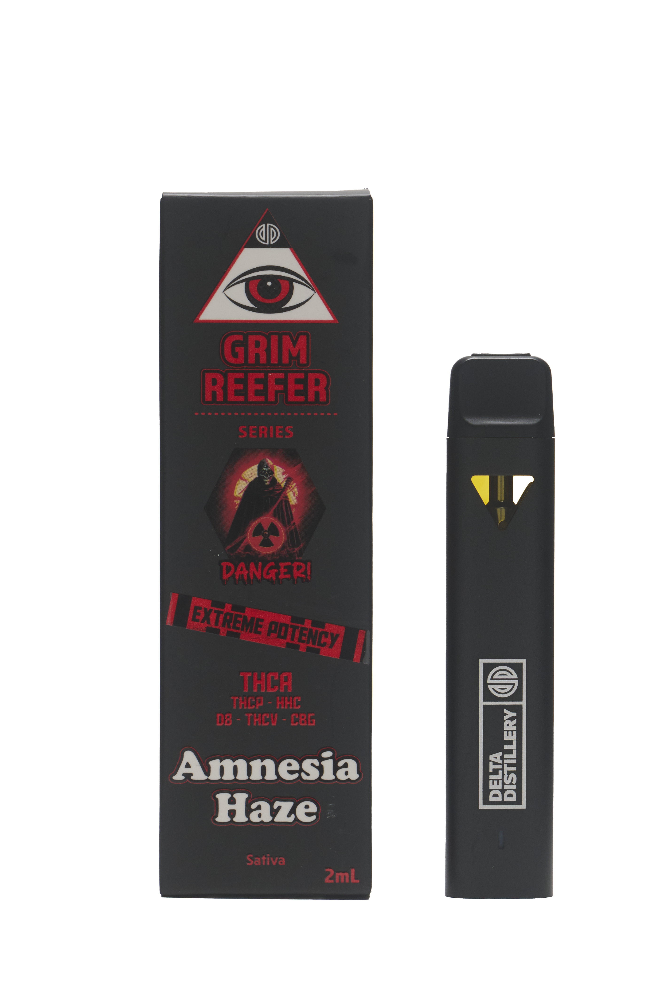 Delta Distillery Grim Reefer Series 2ml THC-A Disposable Vape Reviews