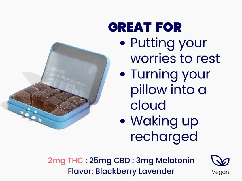 Nama Sleep Plus Gummies THC, CBD, and Melatonin reviews