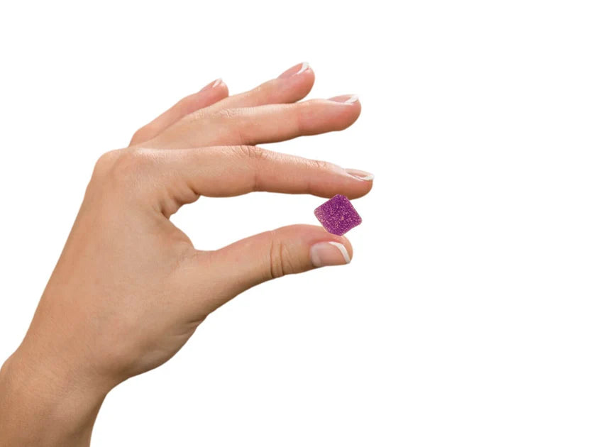 blackberry lavender sleep gummies with thc and cbd by nama