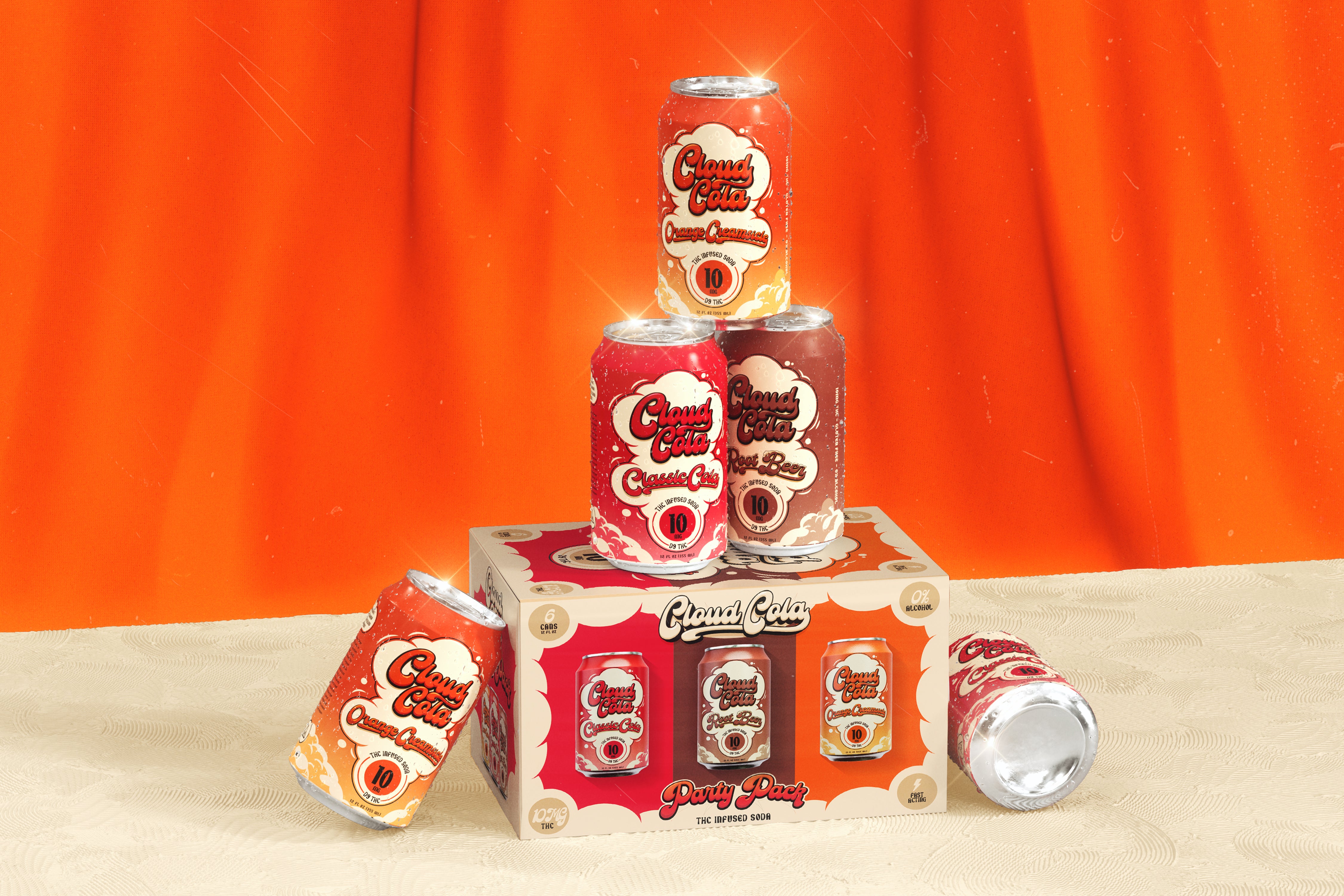 Cloud Cola THC Infused Soda 10mg