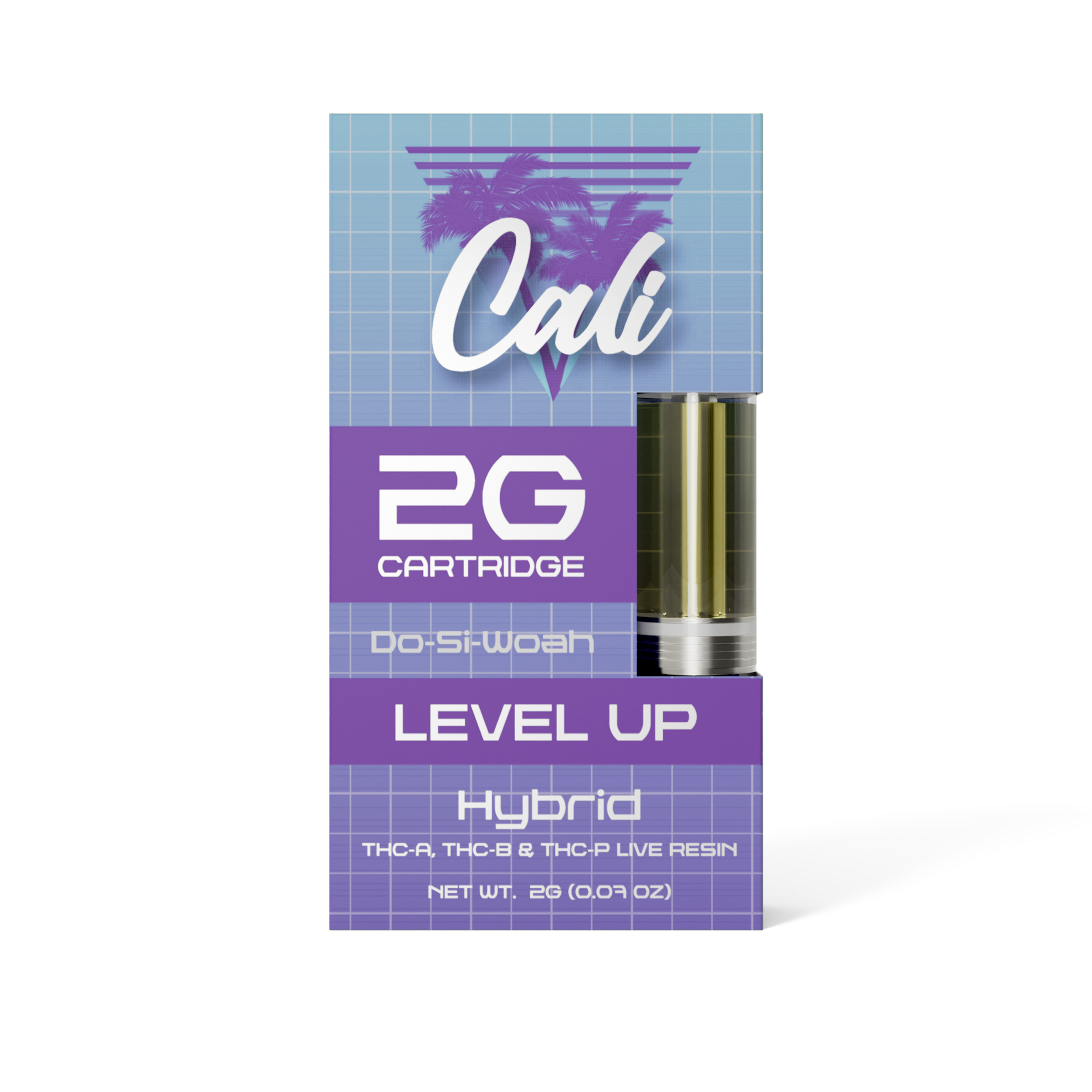 Cali Extrax Level Up 2 Gram Carts Flavors