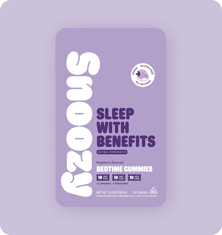 Snoozy THC & CBD Vegan Hemp Gummies