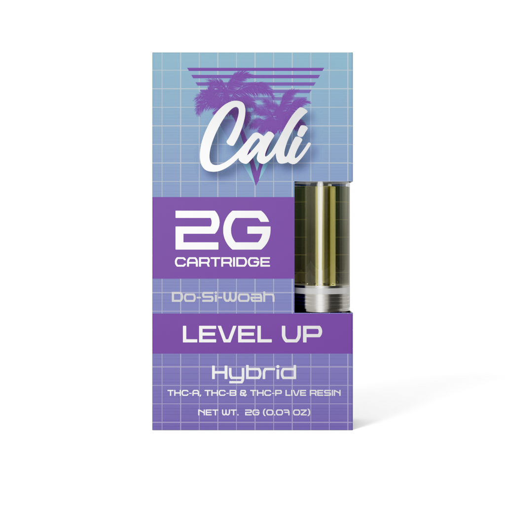 Cali Extrax Level Up 2 Gram Carts Flavors