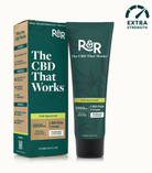 R+R 2500MG CBD PAIN CREAM FULL SPECTRUM