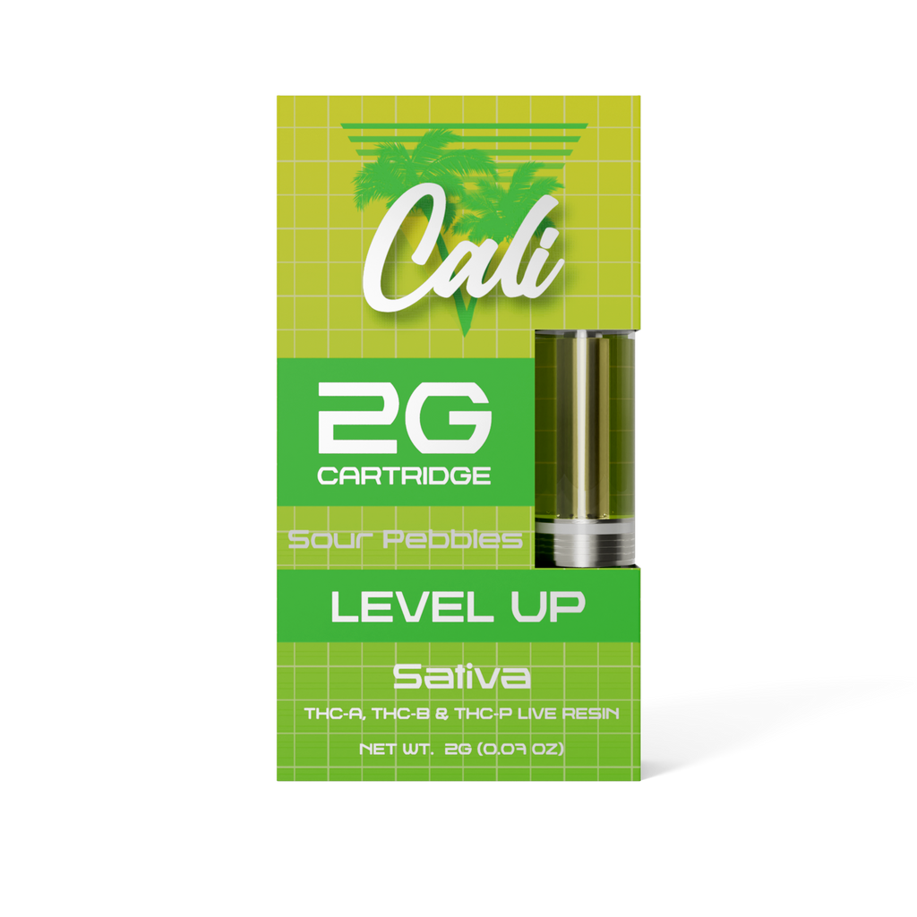 Cali Extrax Level Up 2 Gram Carts Strains