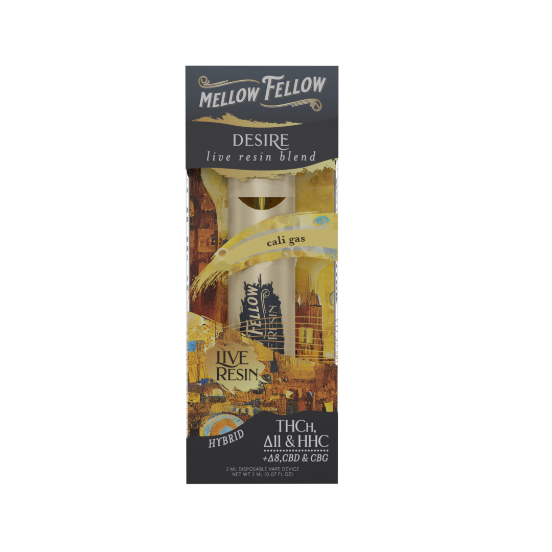 MELLOW FELLOW 2G LIVE RESIN DESIRE BLEND DISPOSABLE HYBRID