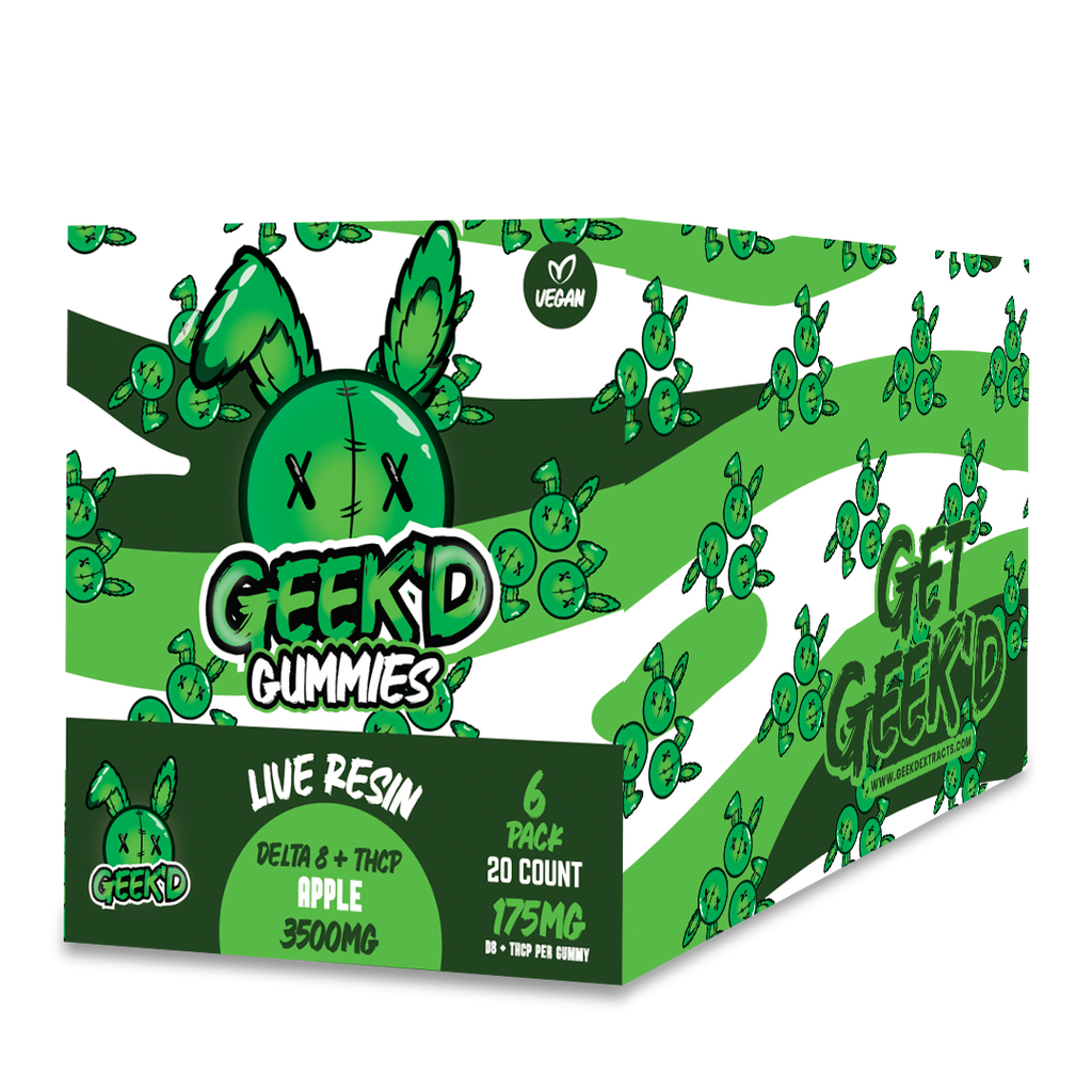 GEEK'D 3500MG GUMMIES