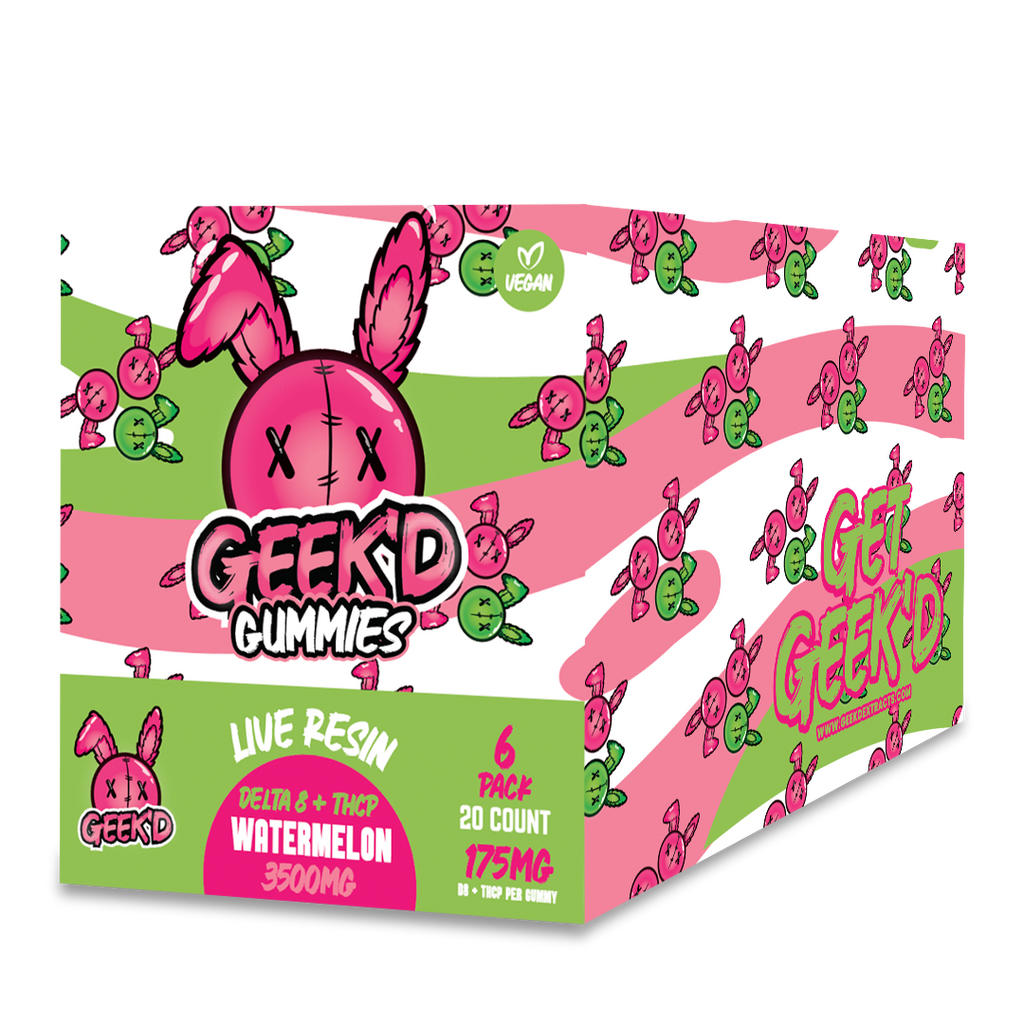 GEEK'D EXTRACTS 20 COUNT GUMMY