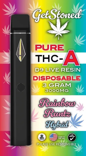get stoned thca disposable vape pen