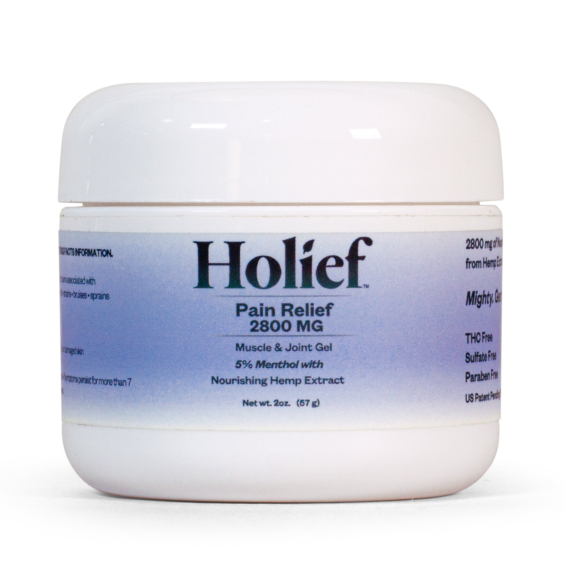 Holief Pain Relief 2800mg CBD Muscle & Joint Gel