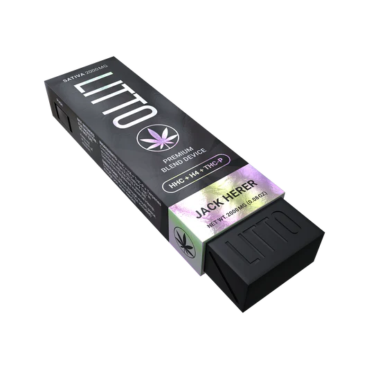 Litto Tri Blend HHC 2 Gram Disposable Vape Jack Herer