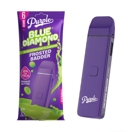Purple Blue Diamond 6 Gram Disposable Vapes