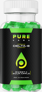 Pure Kana delta8 sweet and sour gummies