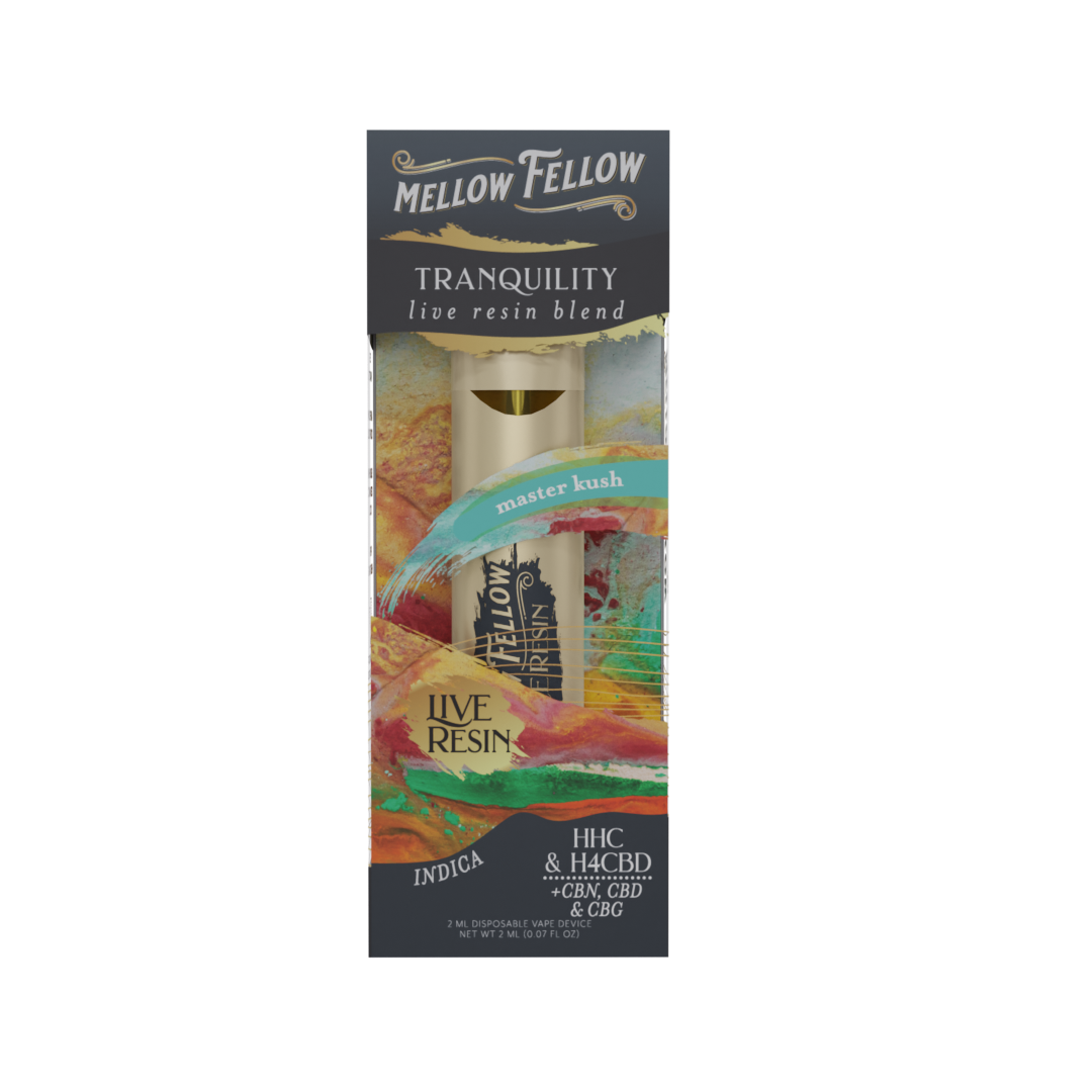 MELLOW FELLOW 2ML LIVE RESIN BLEND FULL FLAVOR LIST