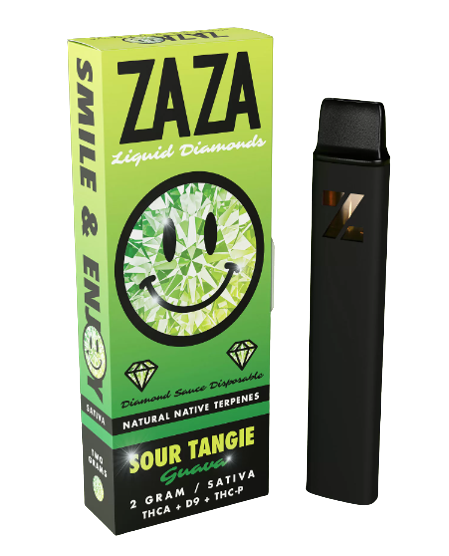 THC-A disposable vape pen by zaza