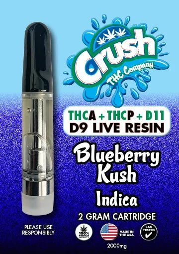 Crush THC 2 Gram Cartridge Blend THC-A THC-P