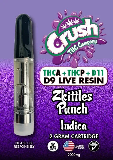 Crush THC 2 Gram Cartridge Blend Indica