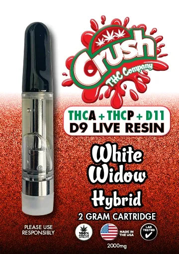 Crush THC 2 Gram Cartridge Blend Delta 11