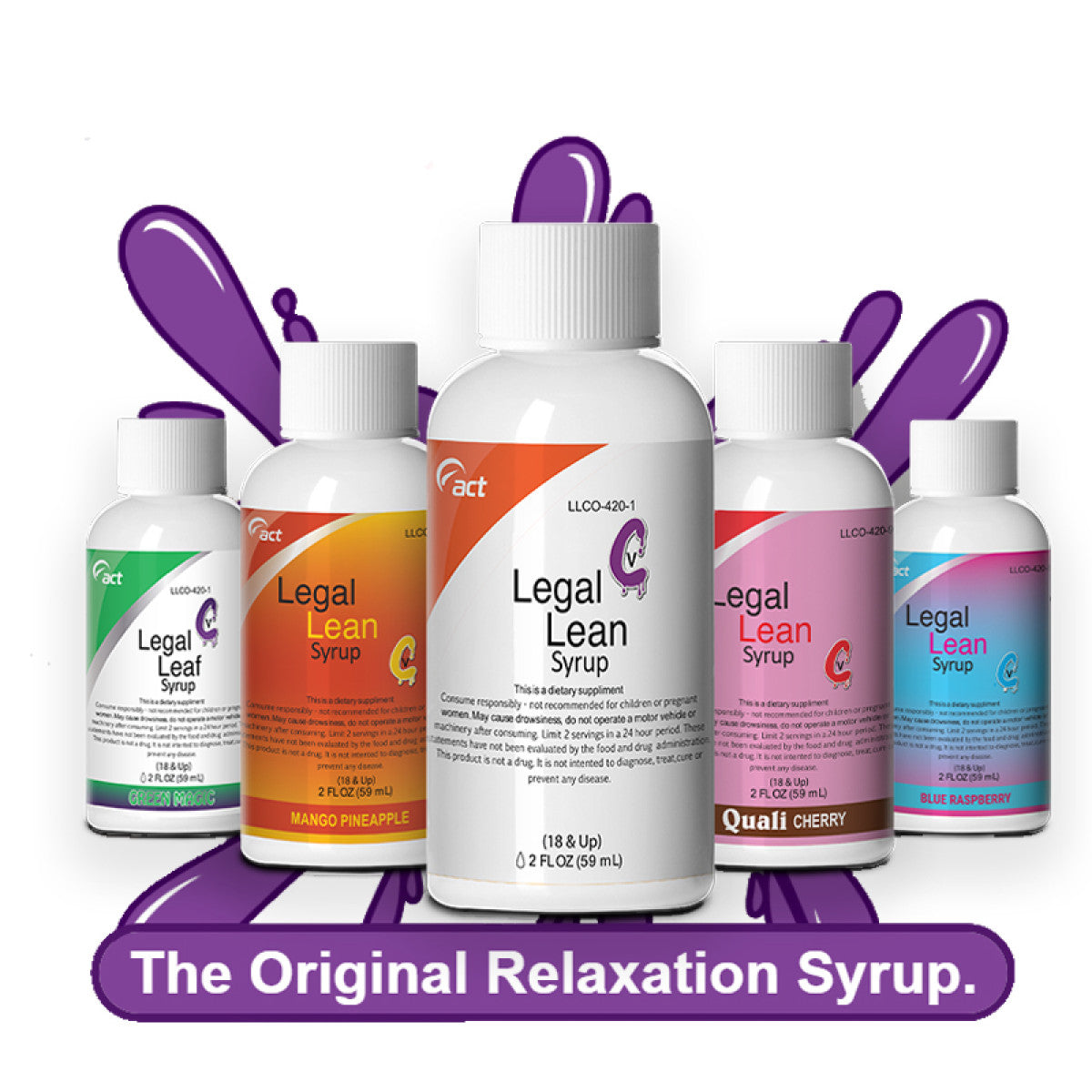 Legal Lean Syrup ACT Dietary Supplement