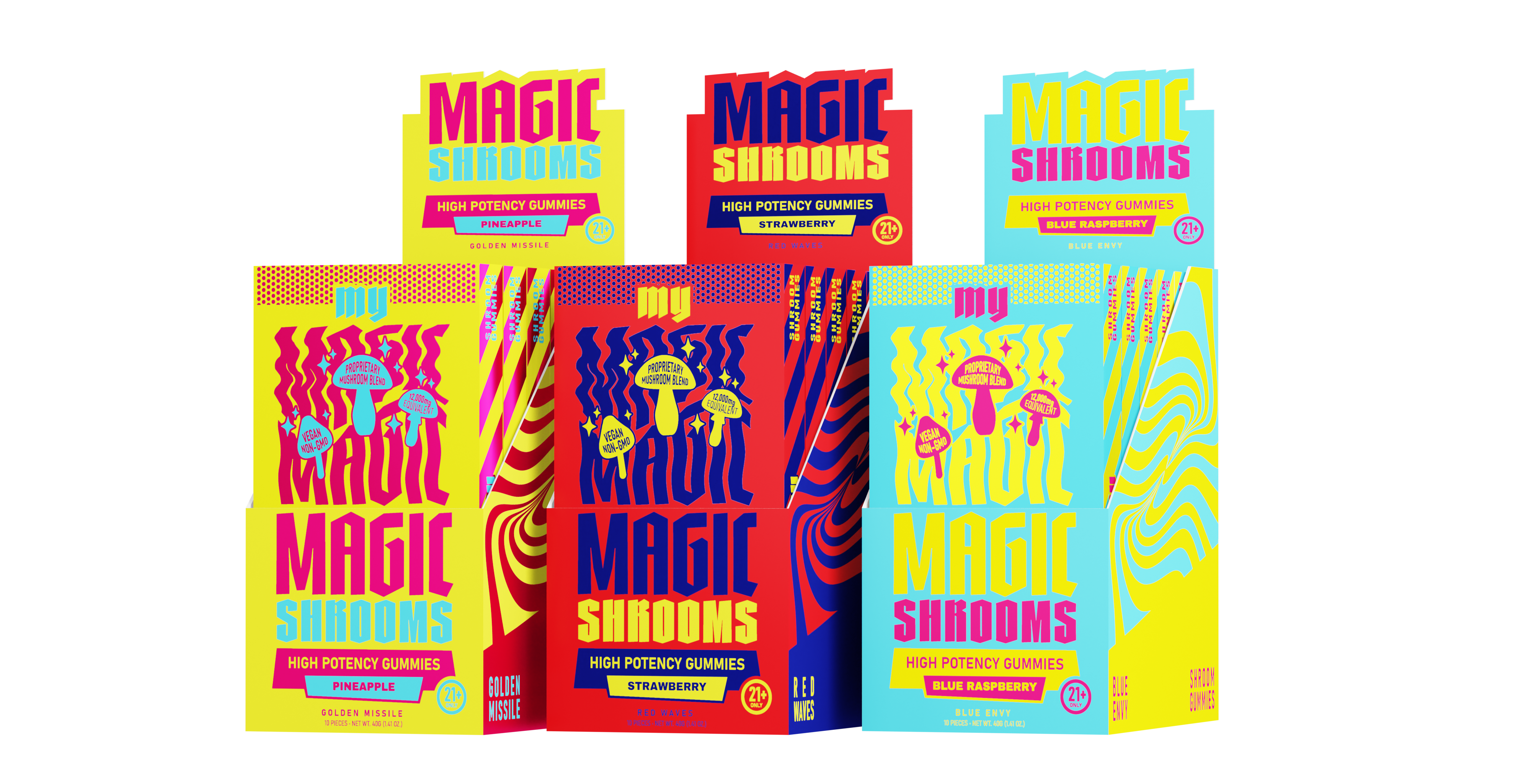 My Magic Shrooms High Potency Gummies Wholesale