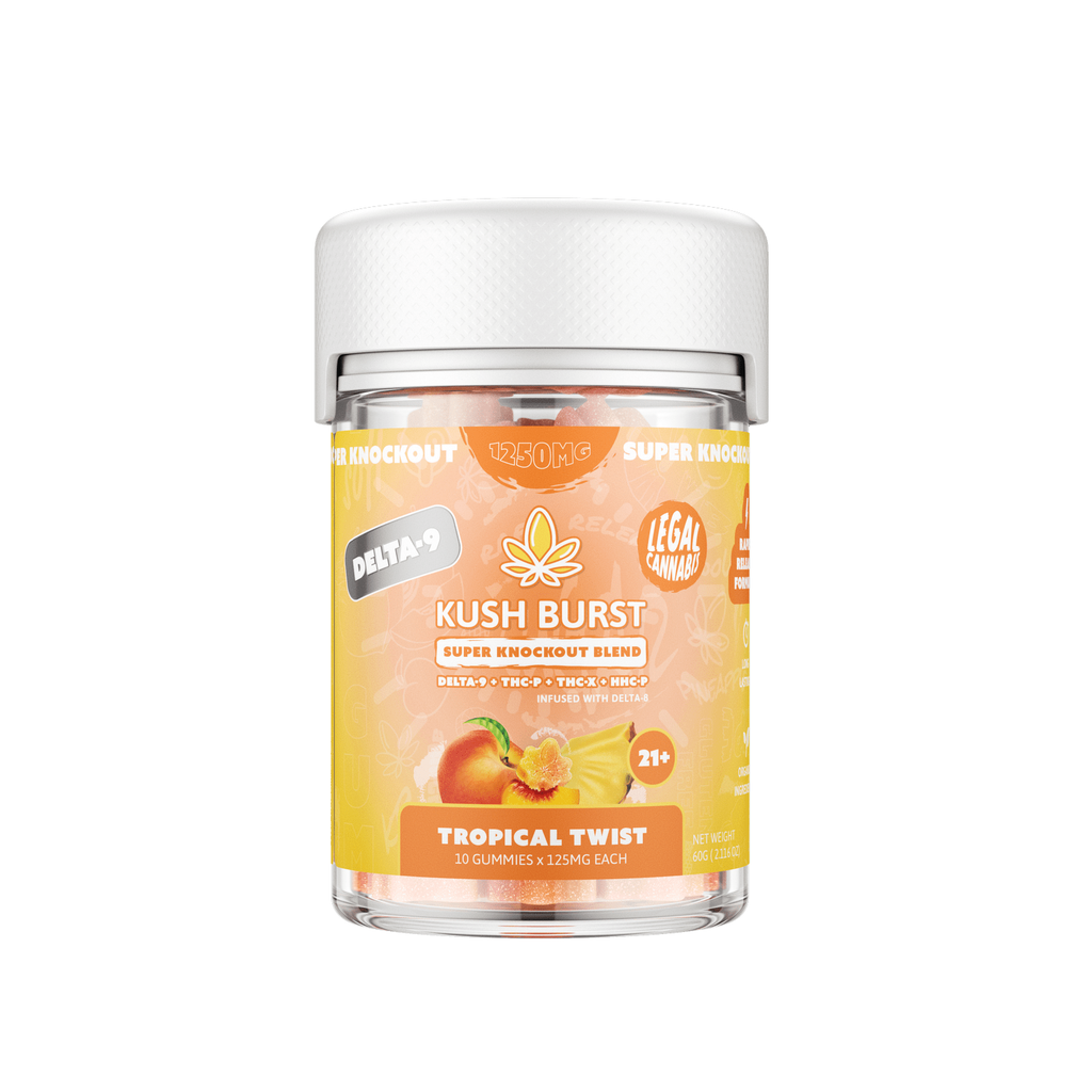 Kush Burst Super Knockout Blend 1250mg Tropical Twist