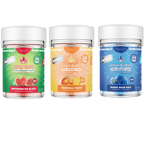 Kush Burst Super Knockout Blend 1250mg THC-X THC-P D9 D8 HHC-P