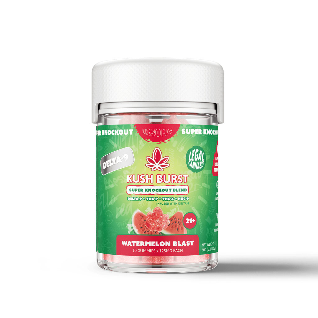 Kush Burst Super Knockout Blend 1250mg Watermelon Blast