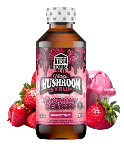 THC free mushroom syrup