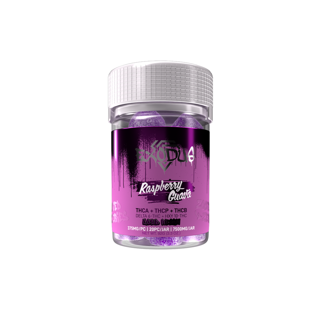 Exodus 7500mg Loud Resin Zooted Series Gummies THC-A