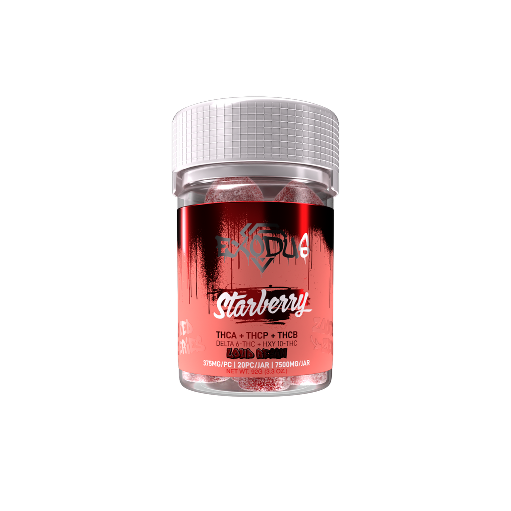 Exodus 7500mg Loud Resin Zooted Series Gummies THC-P