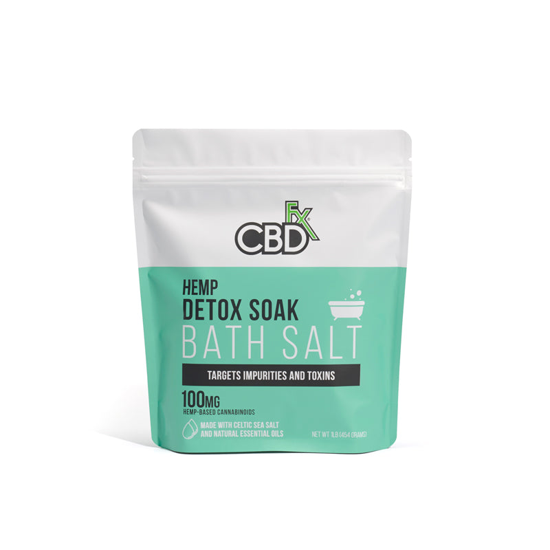 CBDfx detox CBD Bath Salts 100mg