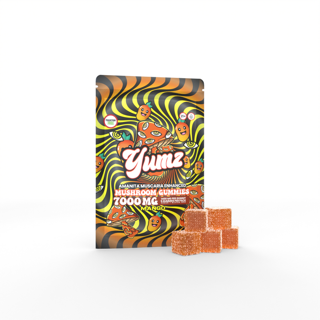Yumz Amanita Muscaria Mushroom Gummies Flavors