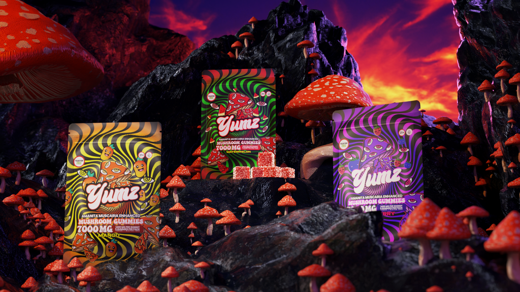 Yumz Amanita Muscaria Mushroom Gummies 7000mg