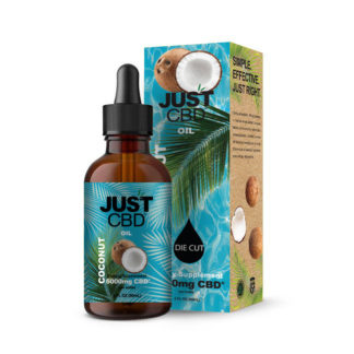 Just CBD, Tincture, Oil, 100mg, 50mg, 250mg, 550mg, Flavors, Coconut