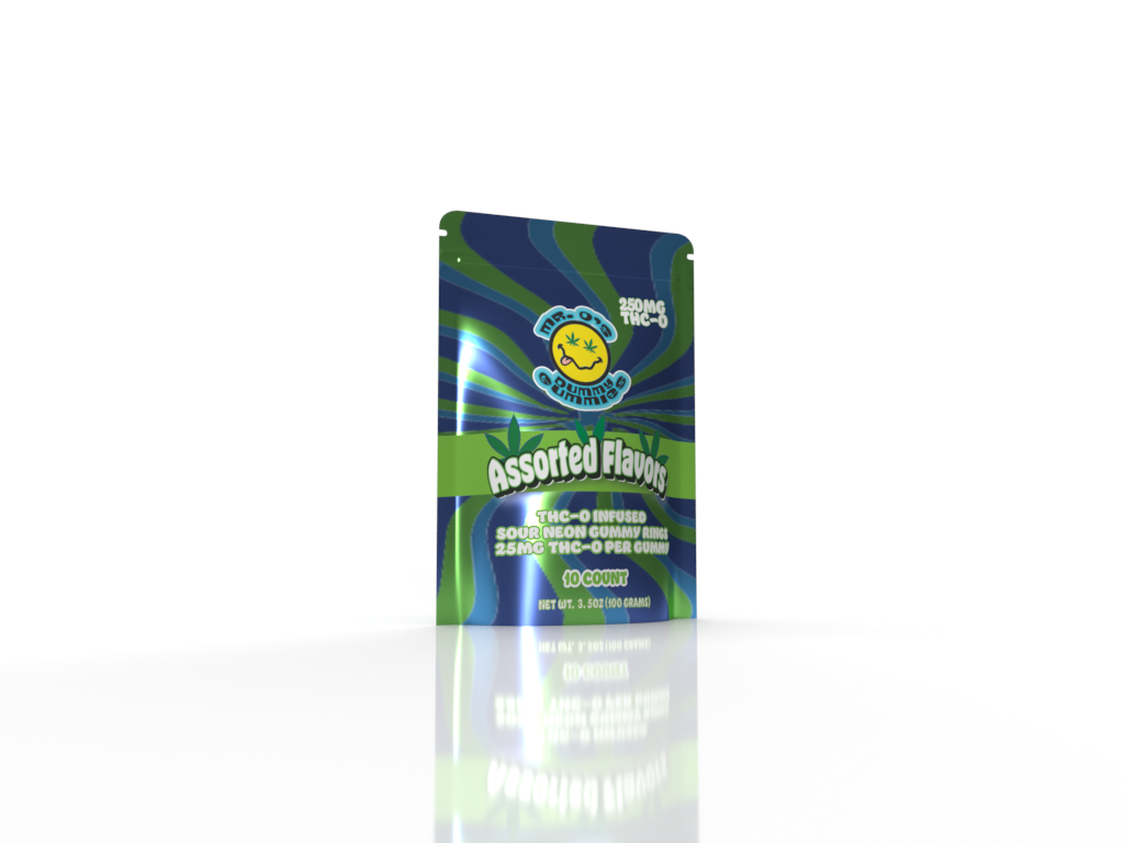 Mr. O's Dummy gummies 250mg THC-o