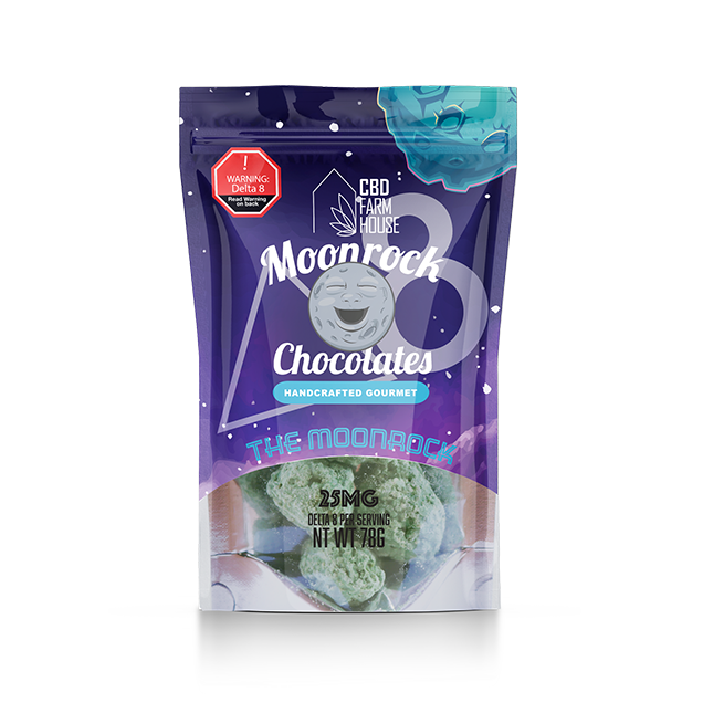 CBD Farmhouse Delta 8 Moonrock chocolates The Moonrock