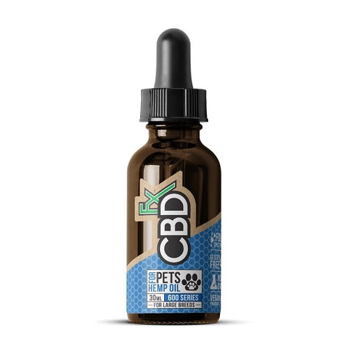 CBDfx  Pet CBD Oil  tincture 30mL for large breeds 600mg