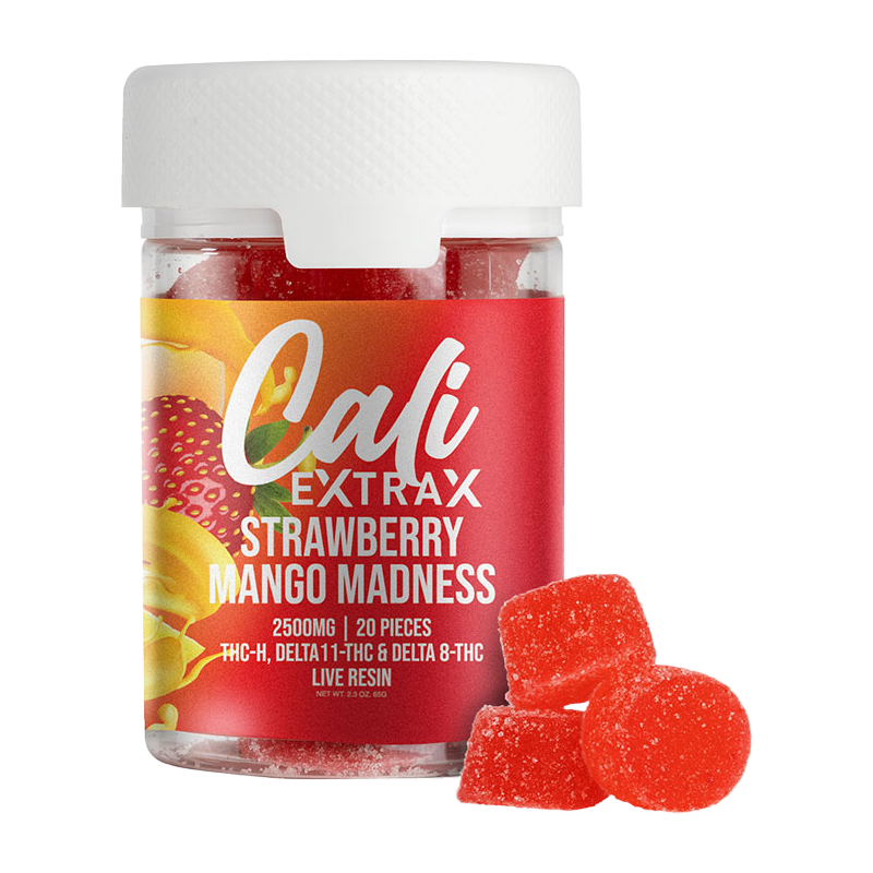 Cali Extrax 2500mg THC-H Delta 11 Gummies Live Resin