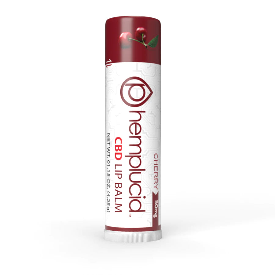 HEMPLUCID CBD LIP BALM 50MG CHERRY