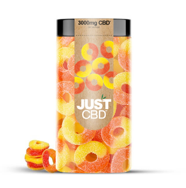 JUST CBD 3000MG GUMMY RINGS