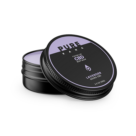 PureKana 600mg 2.0oz Body Balm Lavender Tin