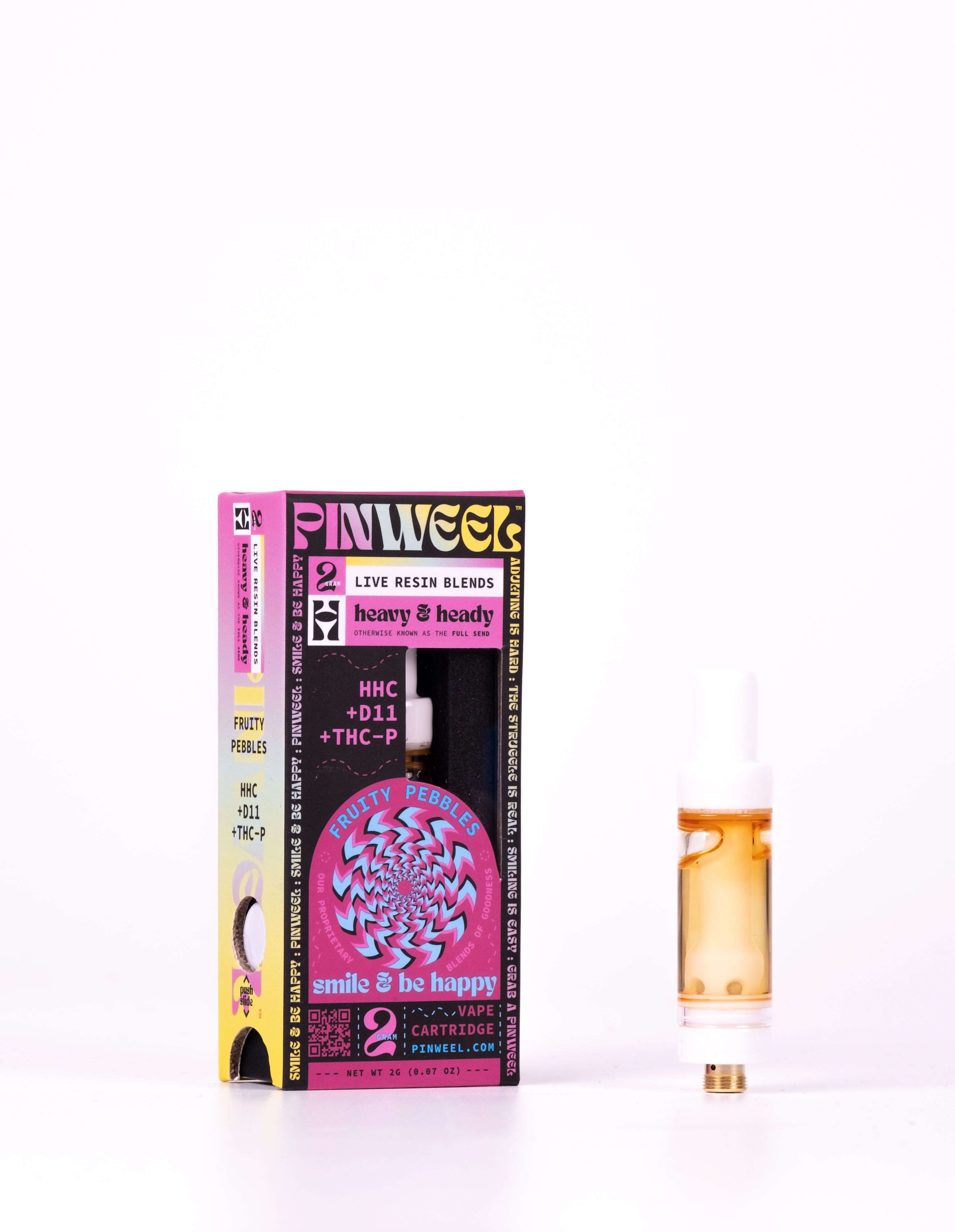 Pinweel 2gram disposable cartridge