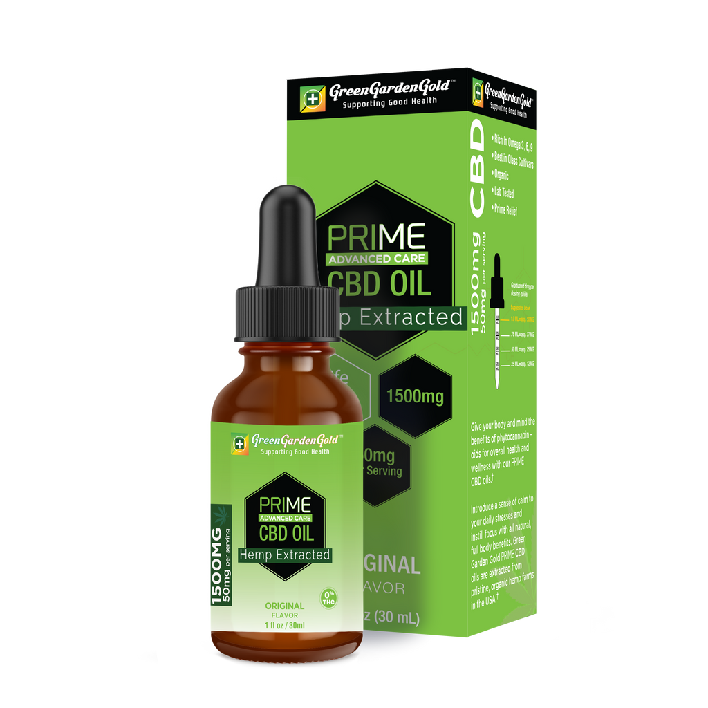 1500MG CBD OIL BY GREEN GARDEN GOLD